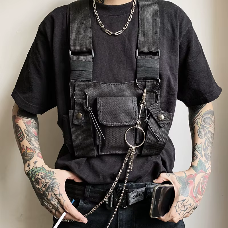 Sac de poitrine tactique pour radioamateur
