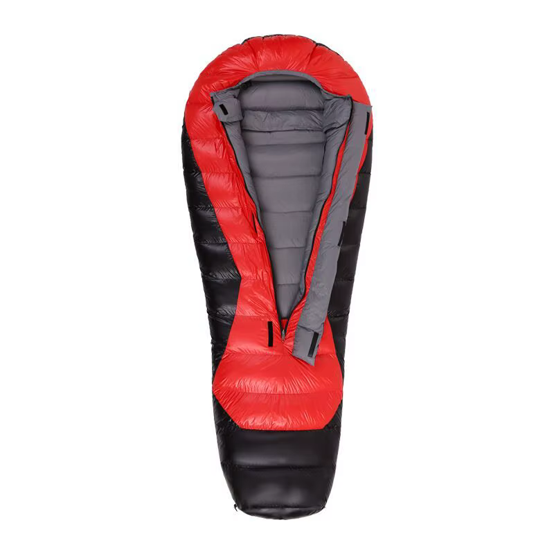 Sac de couchage Double en duvet d'oie léger pour adultes, Camping AllSeason en plein air
