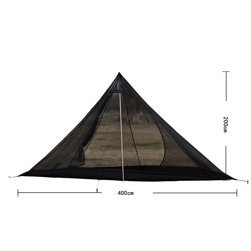 Tente de camping de randonnée en plein air