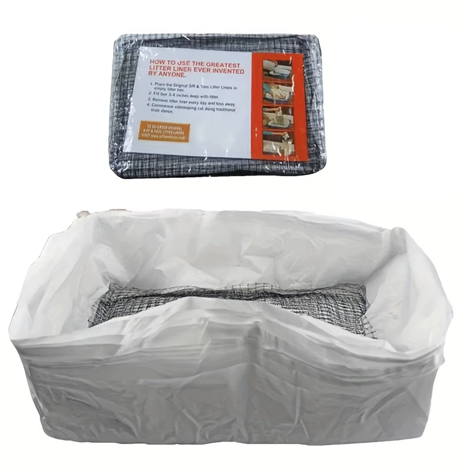 Filet à litière jetable pour chat paresseux, 10 pièces, boîte à litière pour chat, sac filtrant pour chat, doublures d'excréments pour animaux de compagnie, sac en filet filtrant