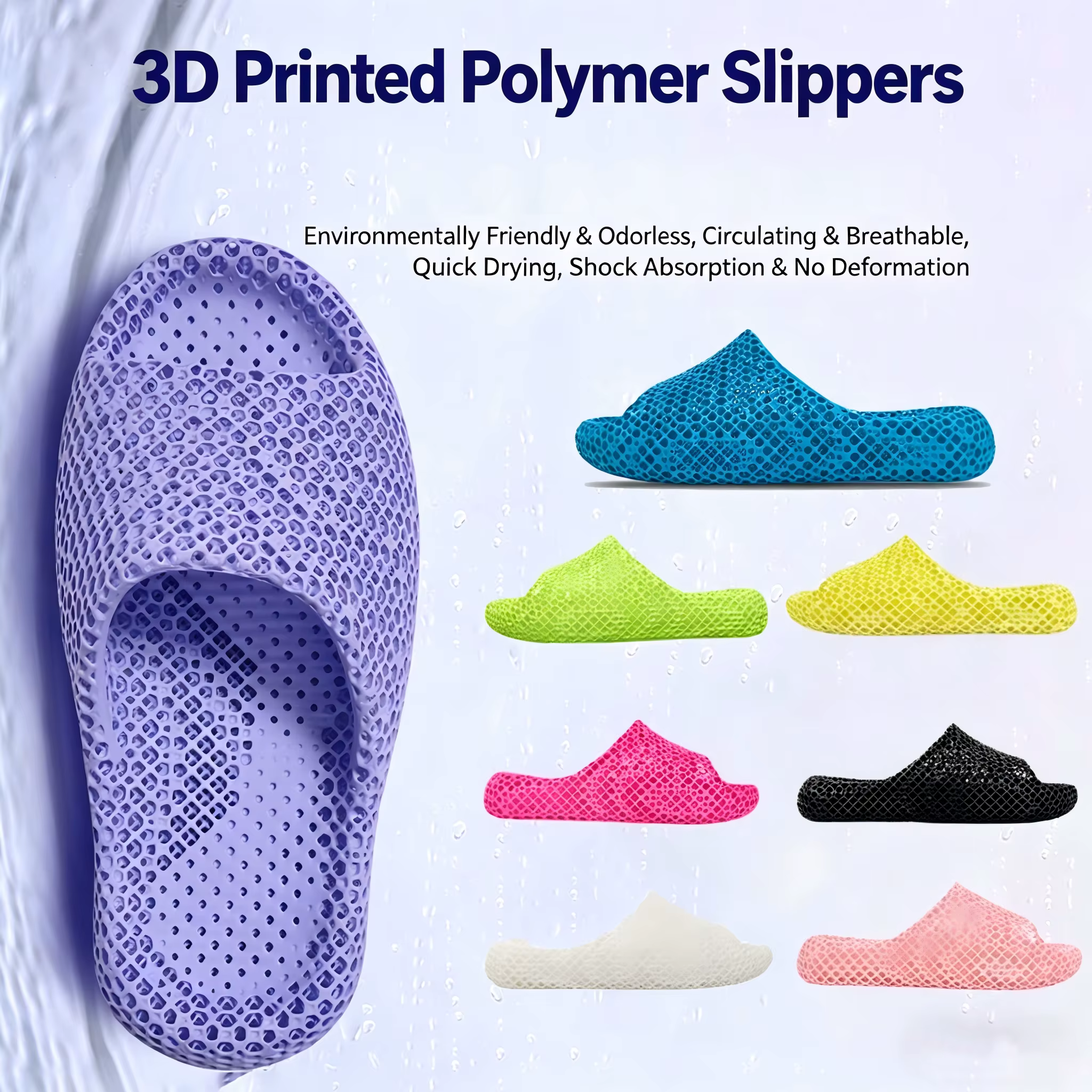Chaussures de sport décontractées imprimées en 3D