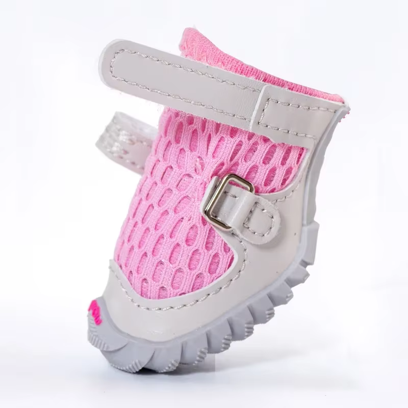 Chaussures respirantes pour animaux de compagnie, bottes pour chiens, chaussures pour chiots Yorkshire Terrier, accessoires pour chiens, printemps et été
