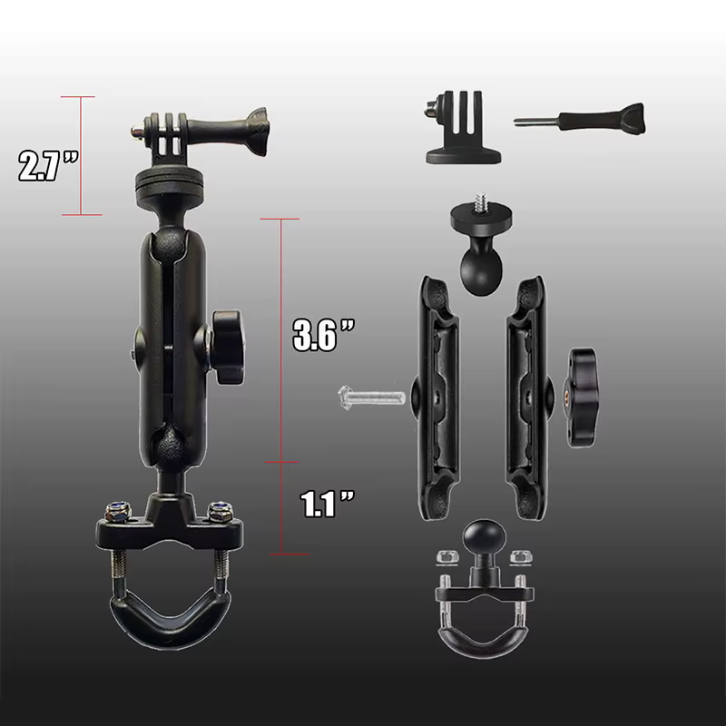 Support de caméra pour moto et vélo