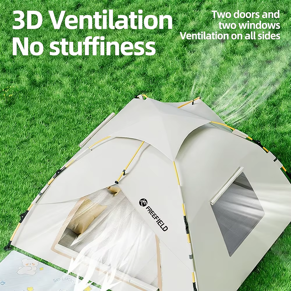 Tente de camping pliable d'extérieur
