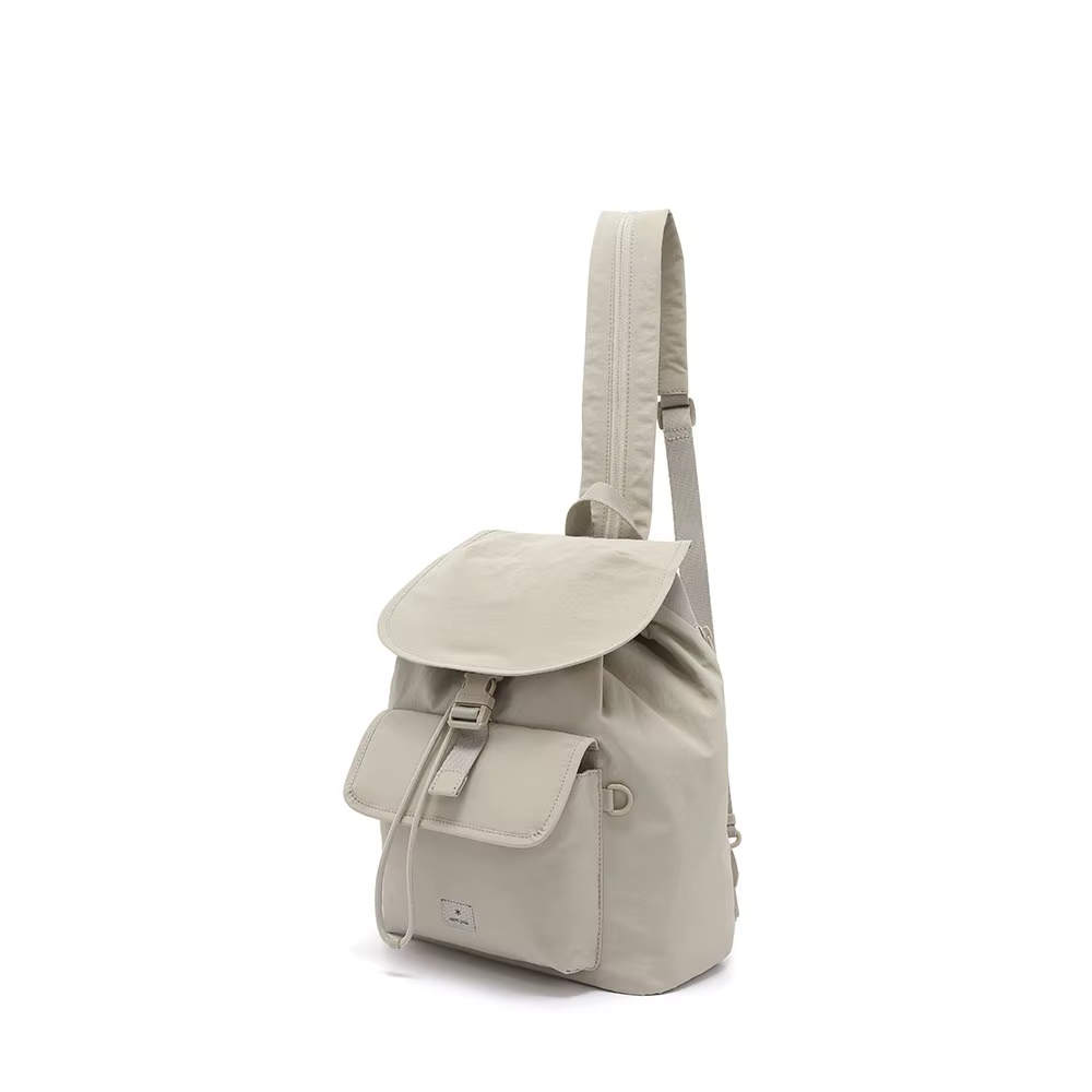 Snow Peak Mini sac à dos 9L couleur unie avec bretelles 2-en-1