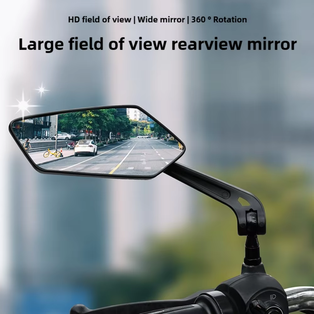 Rétroviseur de vélo réglable 360 °