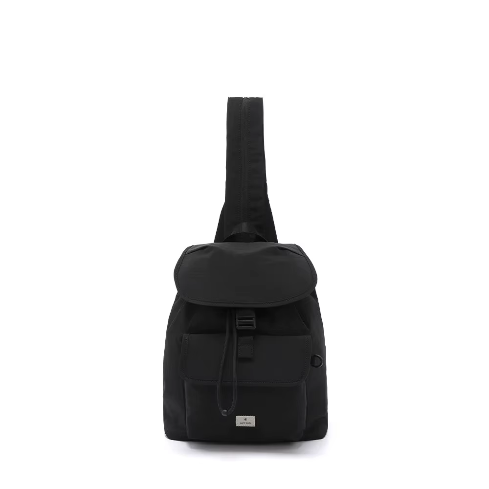 Snow Peak Mini sac à dos 9L couleur unie avec bretelles 2-en-1