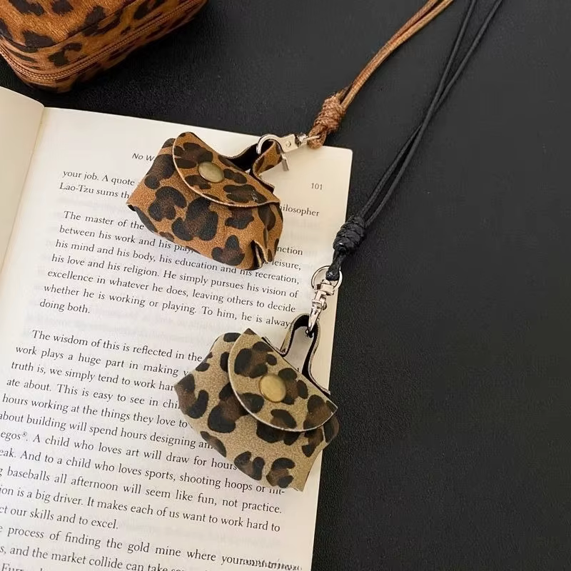 Petit sac en cuir rétro mignon pour femmes