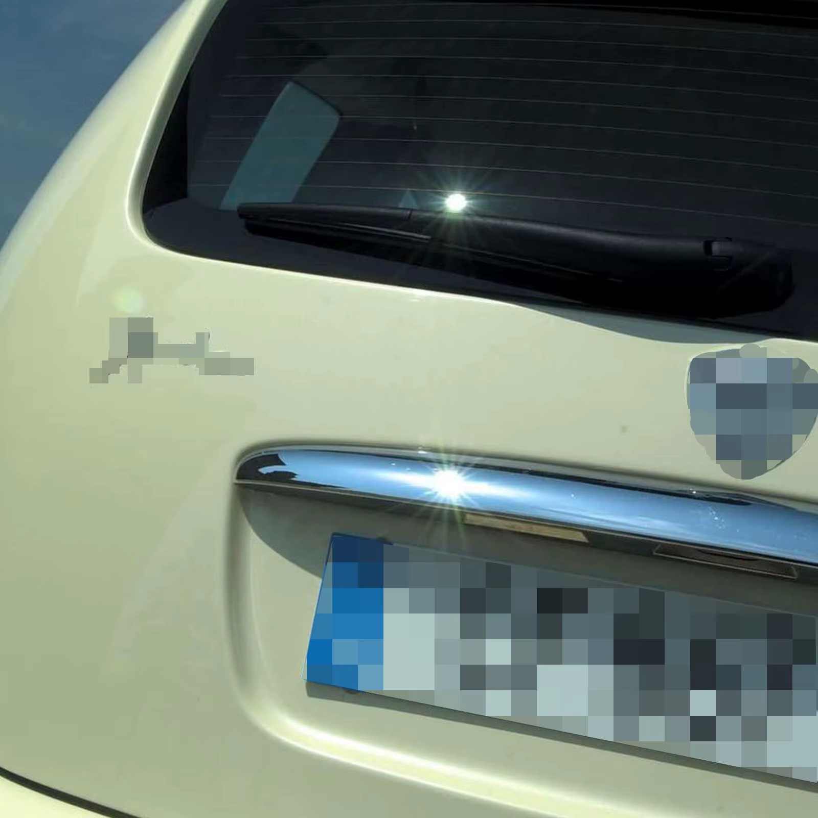 Balai D'Essuie-Glace De Lave-Glace ArrièRe 13 Pouces, Pour Lancia Ypsilon 2003 – 2011, Accessoires Voiture Balais Essuie Glace Bras