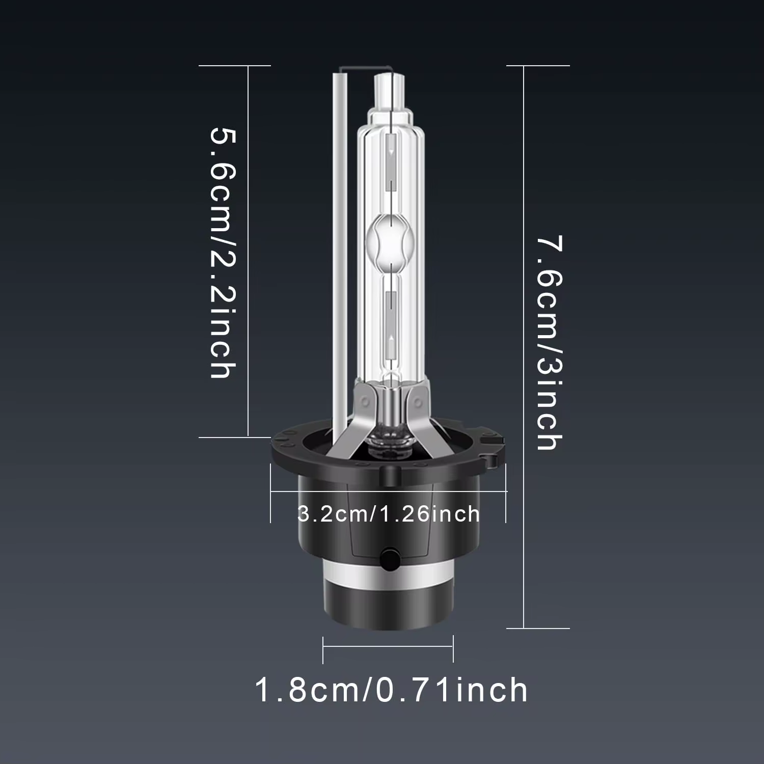 2 ampoules au xénon D2S D2R D4S D4R HID, Kit d'ampoules de phares de voiture, lampe automatique 4300K 5000K 6000K 8000K 10000K 12000K 12V 35W