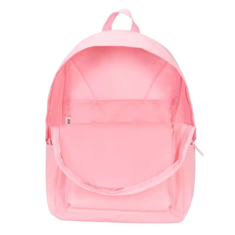 Nouveau sac à dos rose Adidas pour femmes, sac à dos décontracté avec logo minimaliste, léger, pour l'école et les voyages, sac à bandoulière Is7046