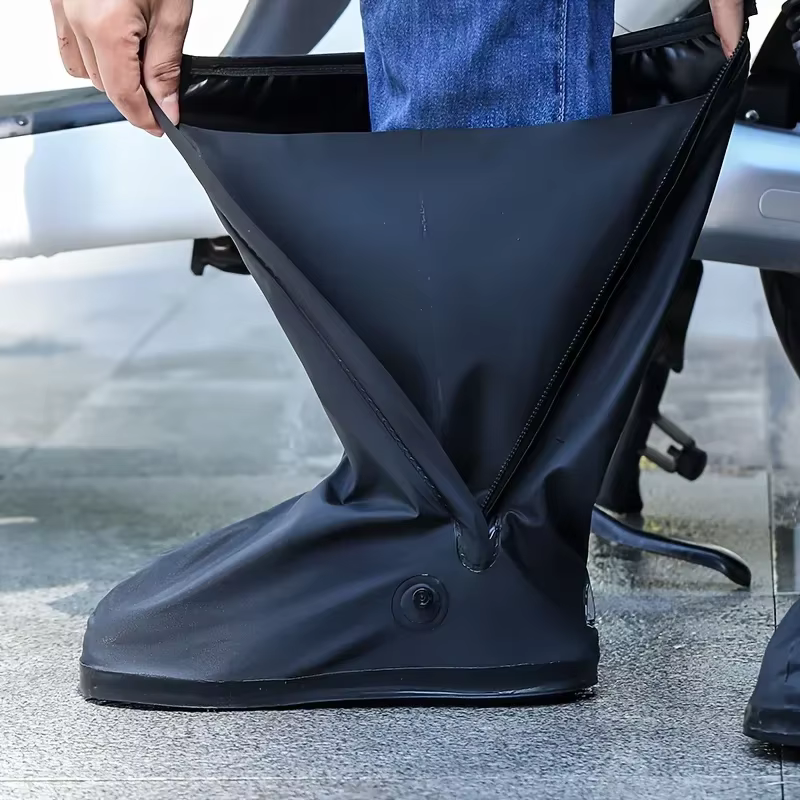 Couvre-chaussures de cyclisme robustes et imperméables