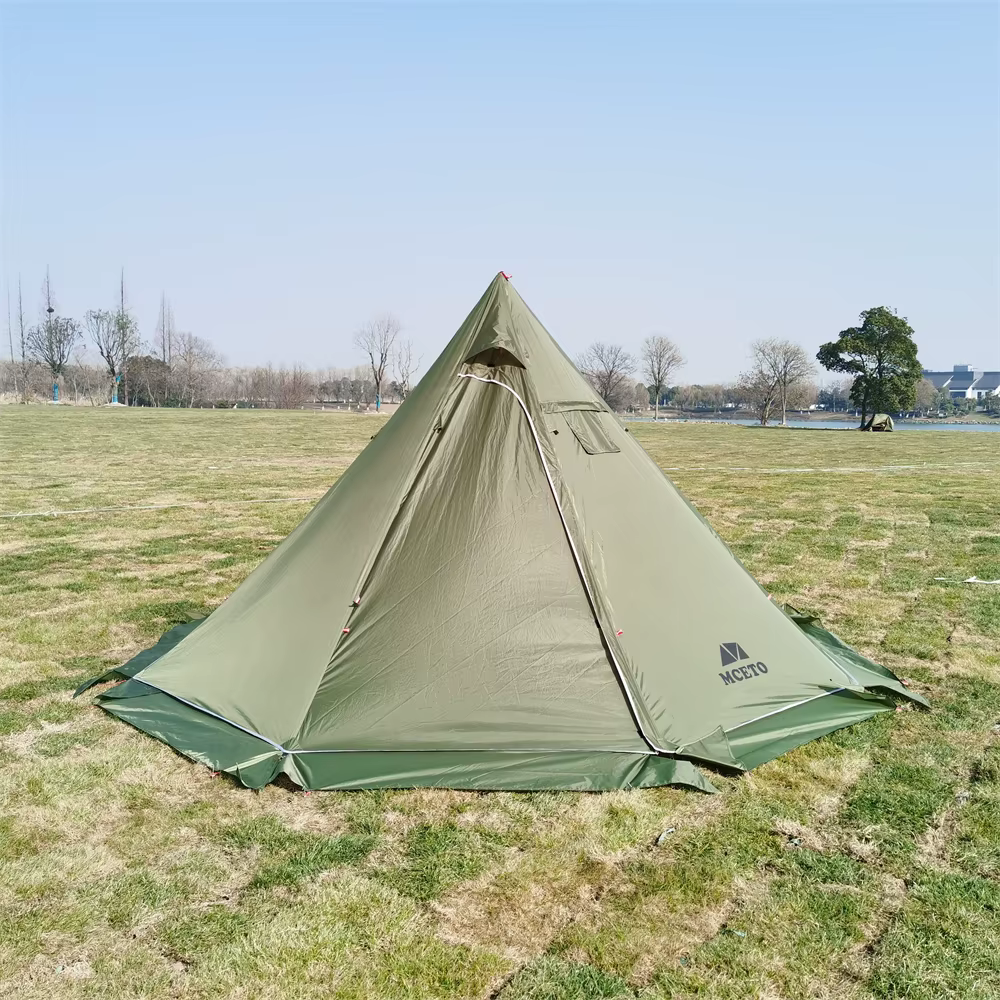 Tente chaude Tipi pour 4-6 personnes avec prise de réchaud 400PRO