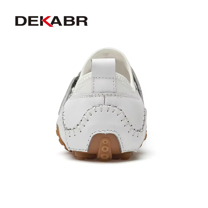 DEKABR – mocassins en cuir véritable pour homme, chaussures souples, confortables, à enfiler, faites à la main, décontractées, de luxe, pour la marche et les loisirs
