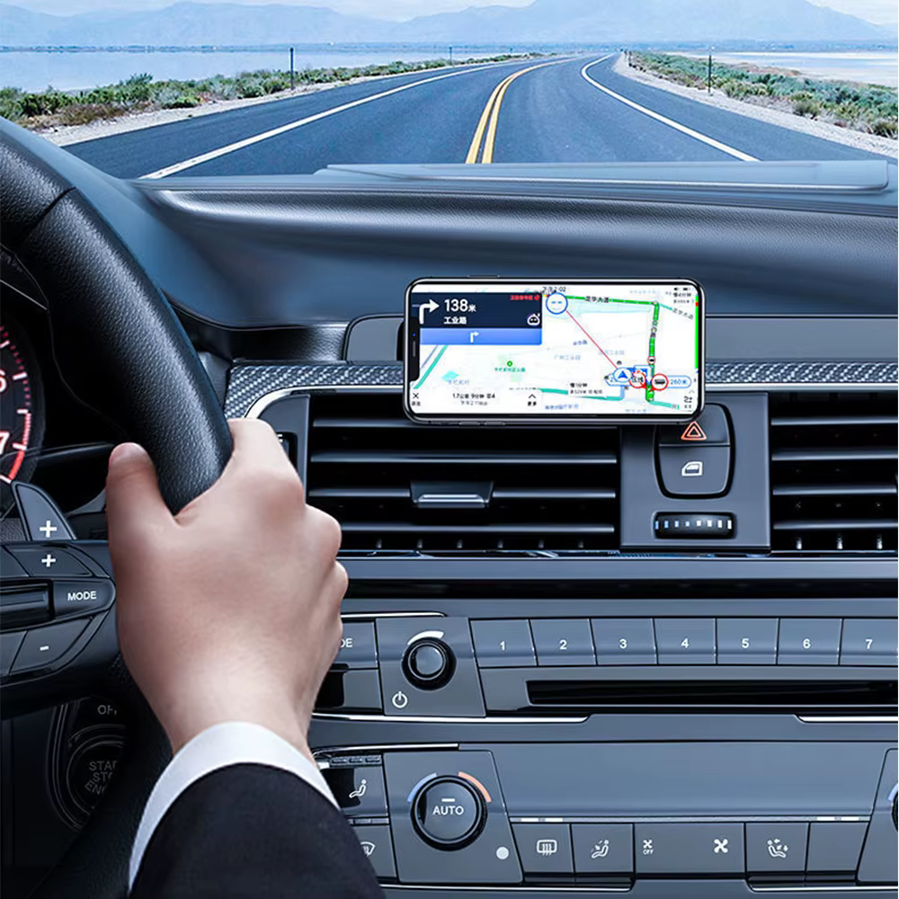 Support de téléphone portable de voiture pour MG HS AS23 mhs, Plug-in Ehs Phev 2019 ~ 2023,2020 2021 2022 Clip de ventilation GPS, Support de plateau, accessoires iPhone