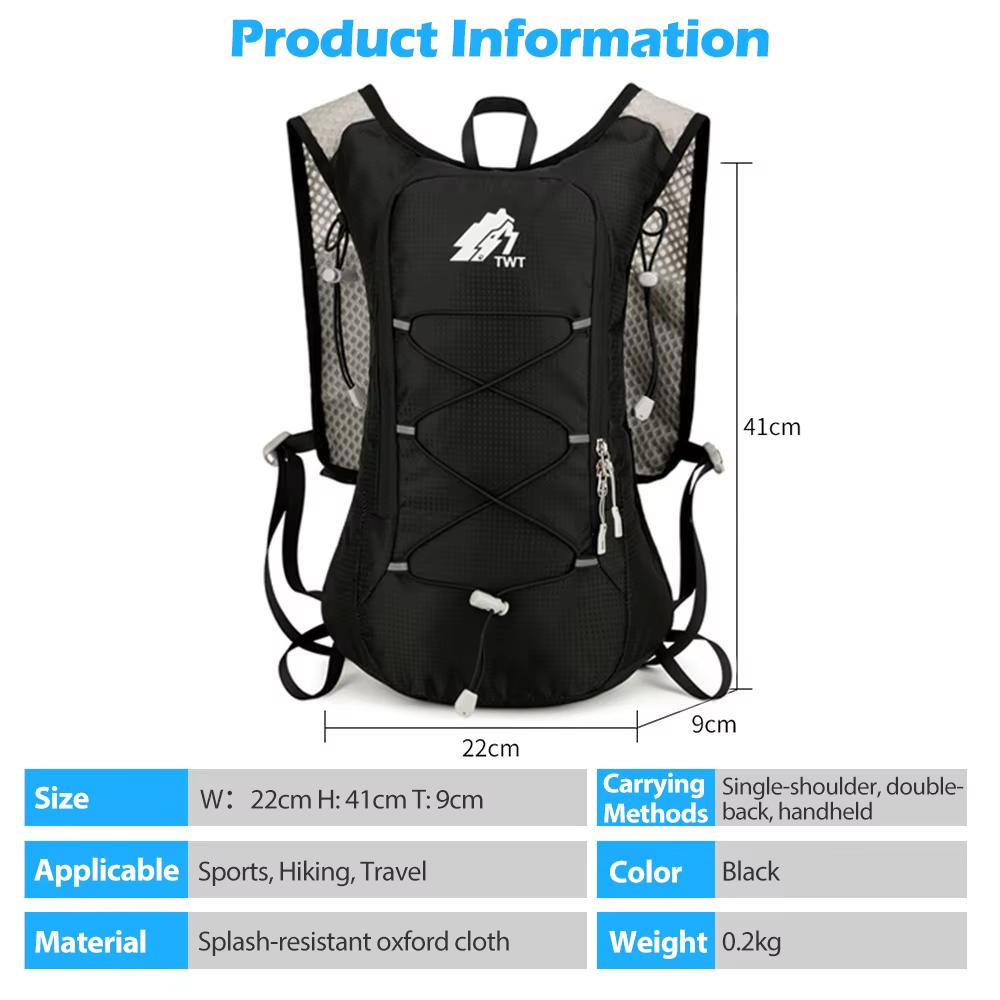 Sac à dos d'hydratation pour la course à pied
