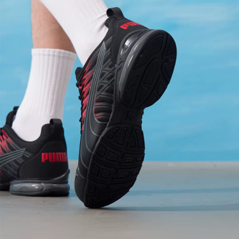 Puma Men Mid Top Running Shoes Chaussures de course confortables, légères, respirantes et antidérapantes 379601-39