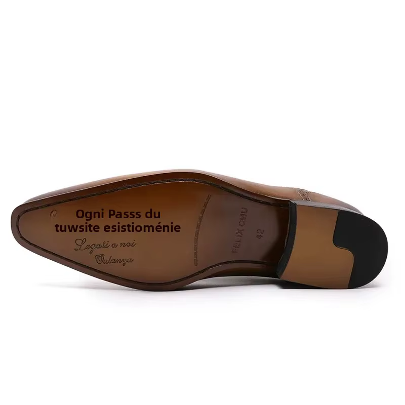 FELIX CHU chaussures Oxford en cuir véritable pour hommes chaussures habillées en daim à bout pointu costume de mariage décontracté d'affaires chaussure formelle
