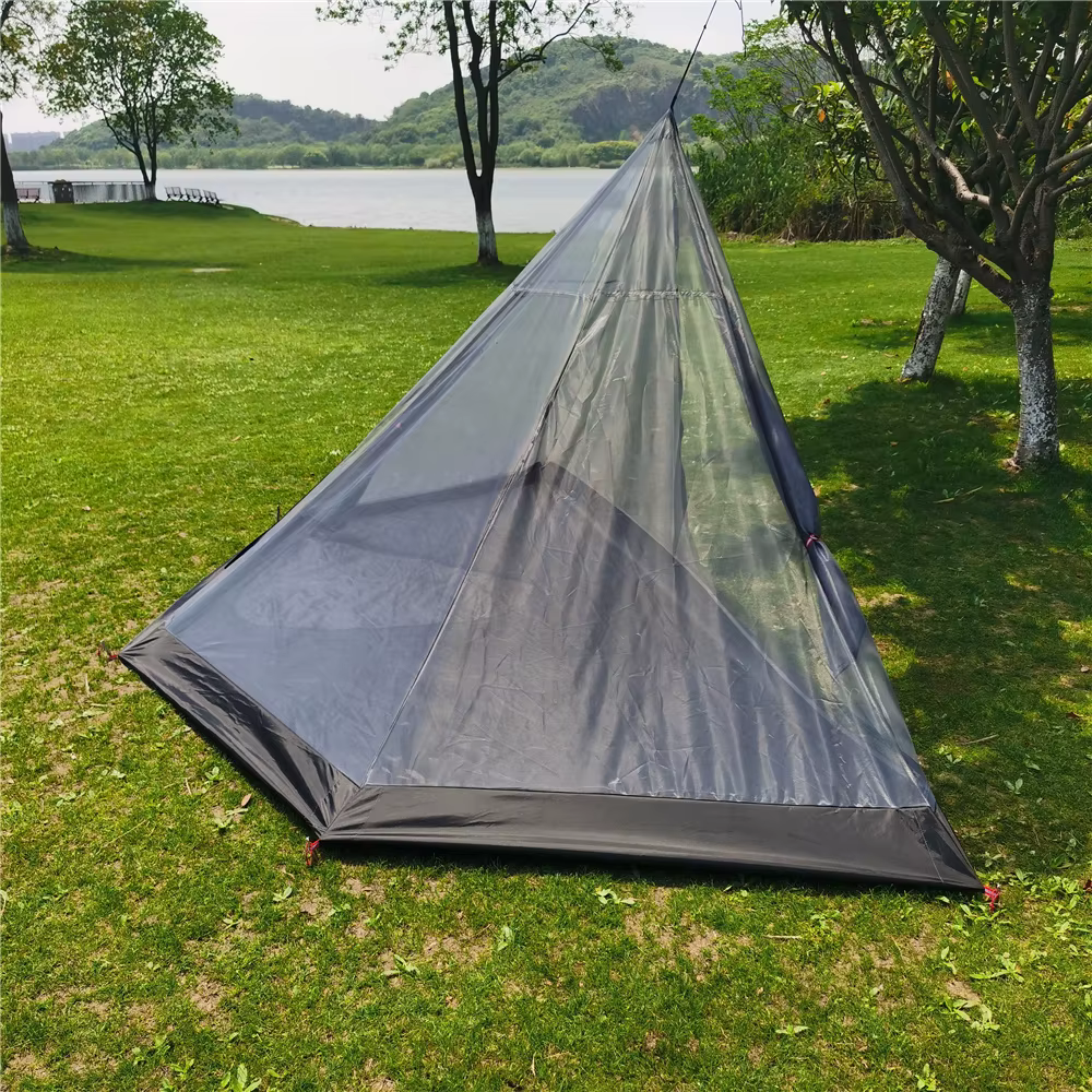 Tente de randonnée ultralégère en maille pour l'extérieur