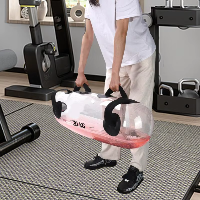 Sac aquatique gonflable pour Fitness, 10/15/20/30kg, pour l'haltérophilie, l'entraînement, la gymnastique à domicile, équipement de musculation