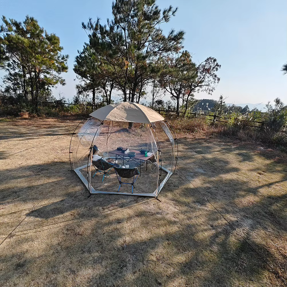 Tente à bulles transparente Camping pique-nique Hemi