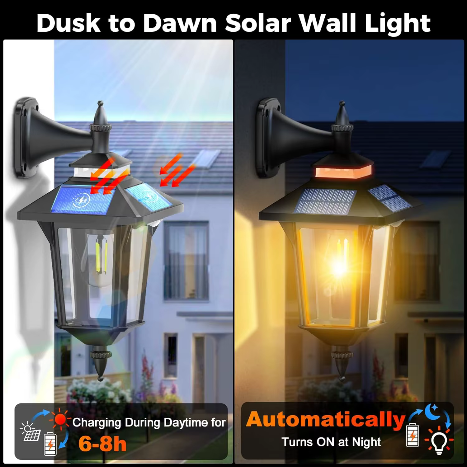 Moman Lampes solaires extérieures