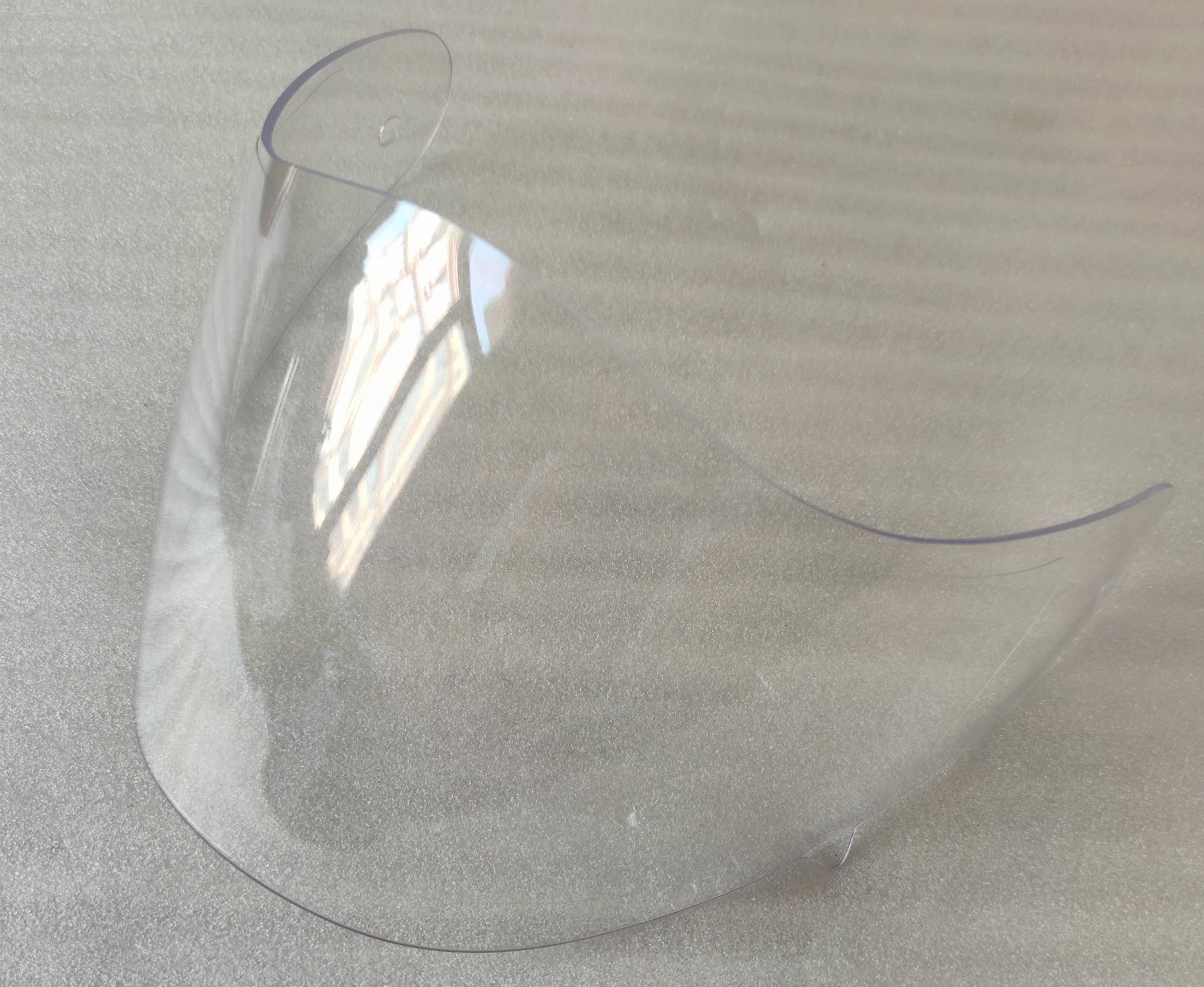 Visière miroir longue pour casque Paraplide, visière transparente, pare-soleil fumé, visière en verre avec toutes les pièces