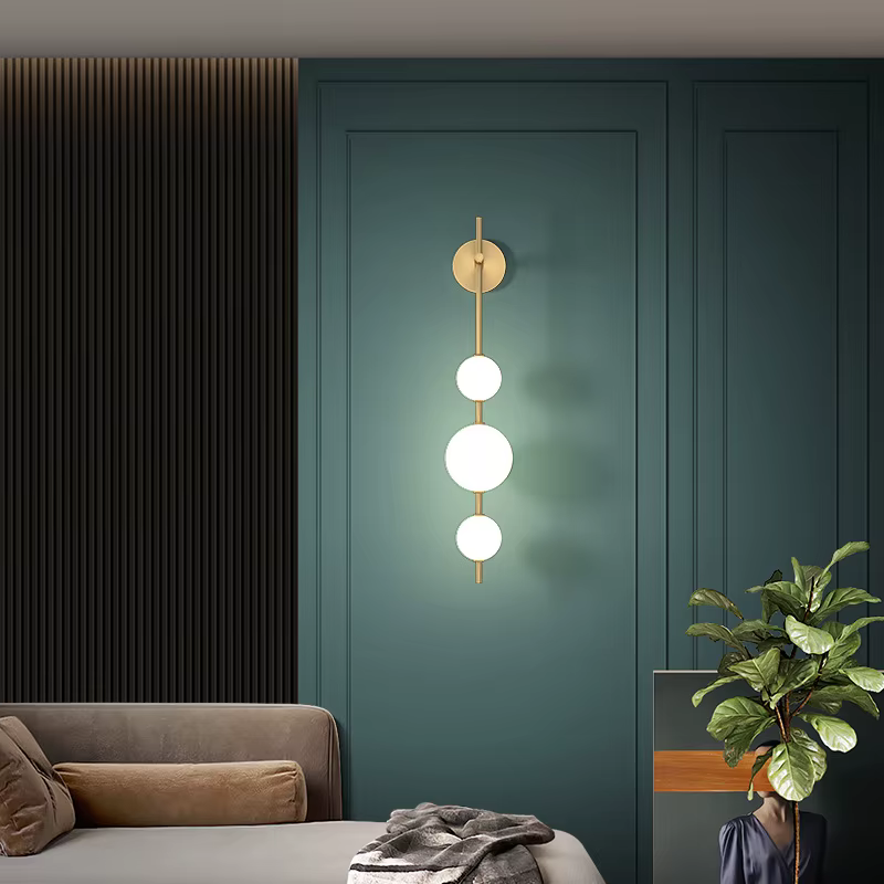 Applique murale verticale Globle pour salon chambre