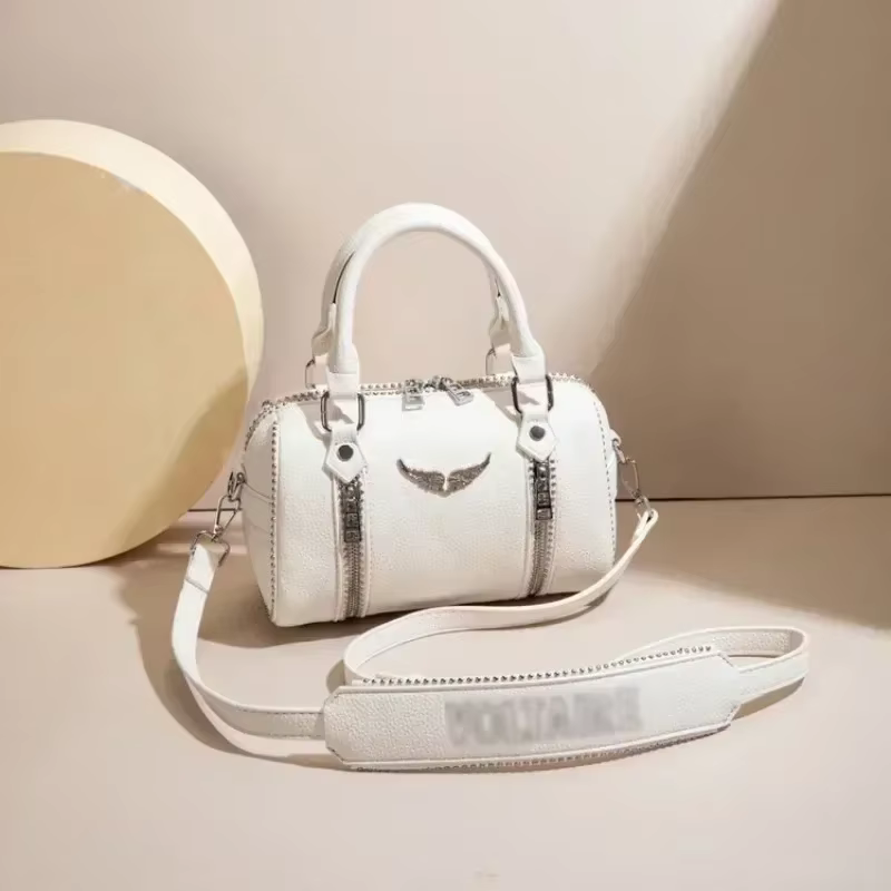 Sac à langer vintage en cuir classique pour femme – Élégant sac de banlieue couleur unie – Le meilleur sac à main décontracté au design unique pour les super stars