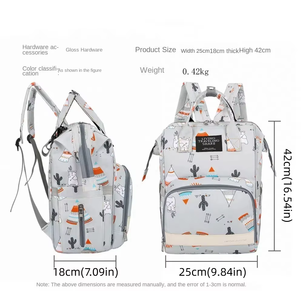 Sac à dos multifonctionnel pour maman