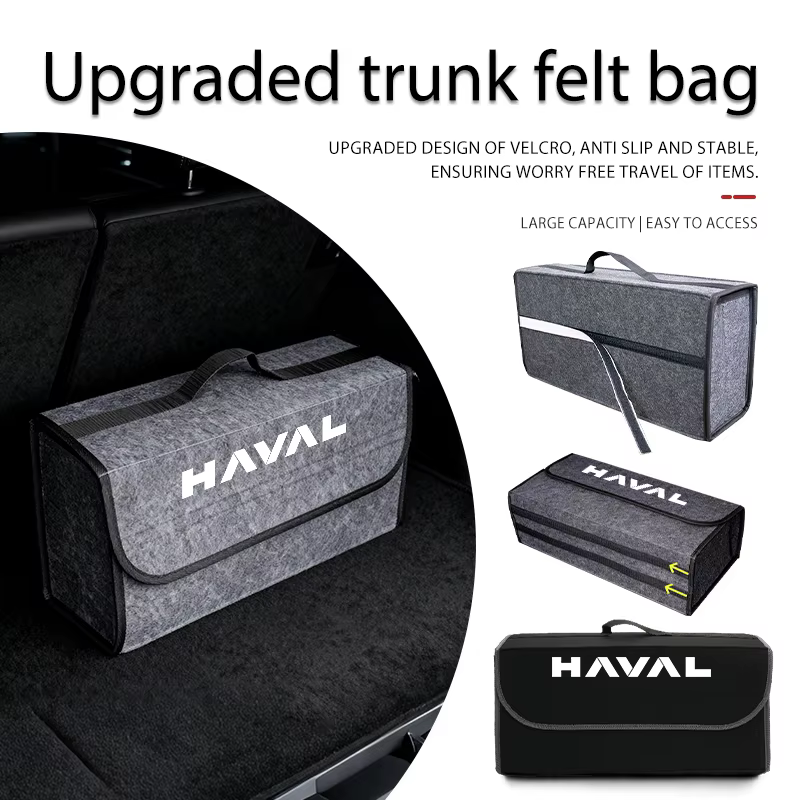 Sac de rangement pliable grande capacité pour coffre de voiture Haval, boîte à outils de rangement pour Jolion H1 H2 H3 H4 H5 H6 H7 H8 H9 M6 F7x M4 F5 F7
