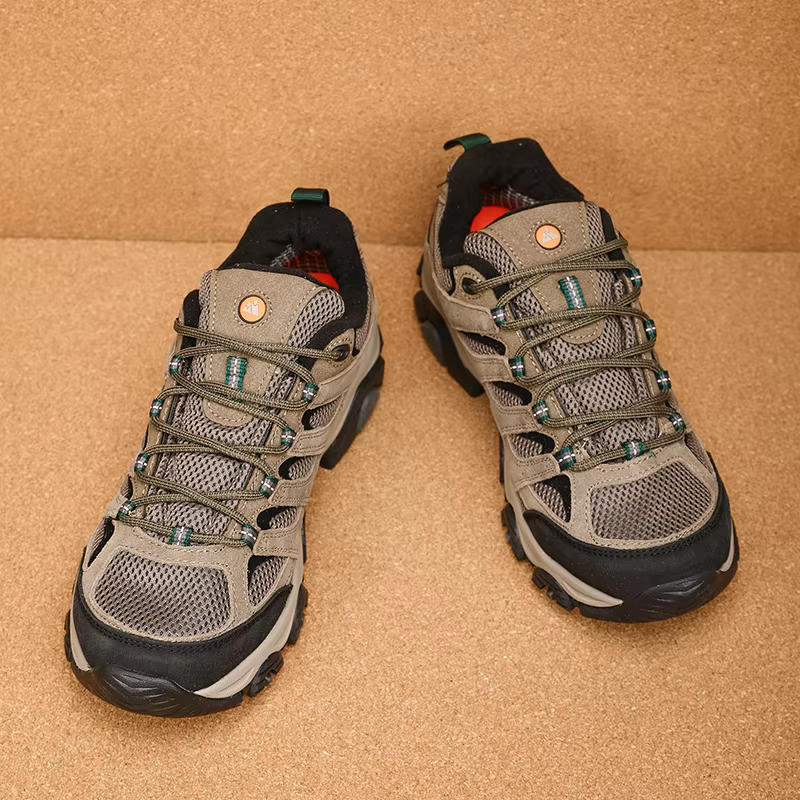 HIKEUP baskets pour hommes chaussures de randonnée en cuir bottes de Trekking femmes Camping chasse