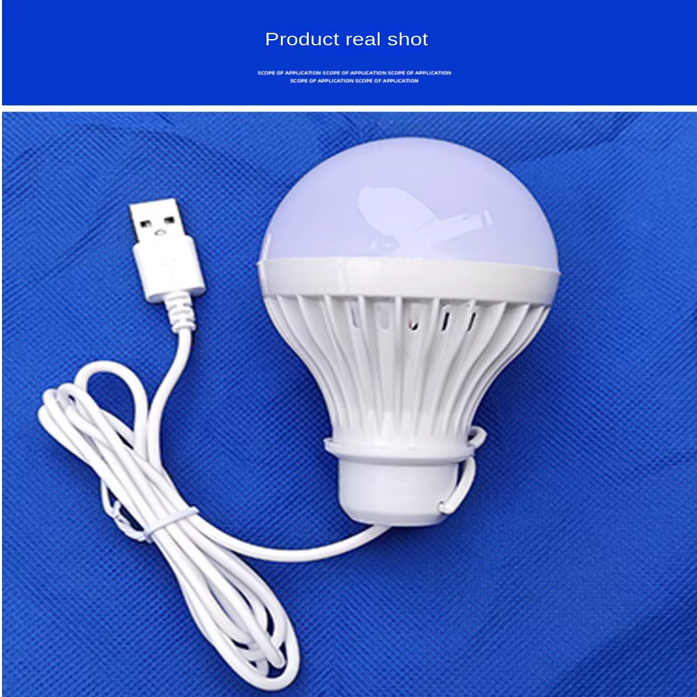 Ampoule USB LED lampe de Camping Portable Mini