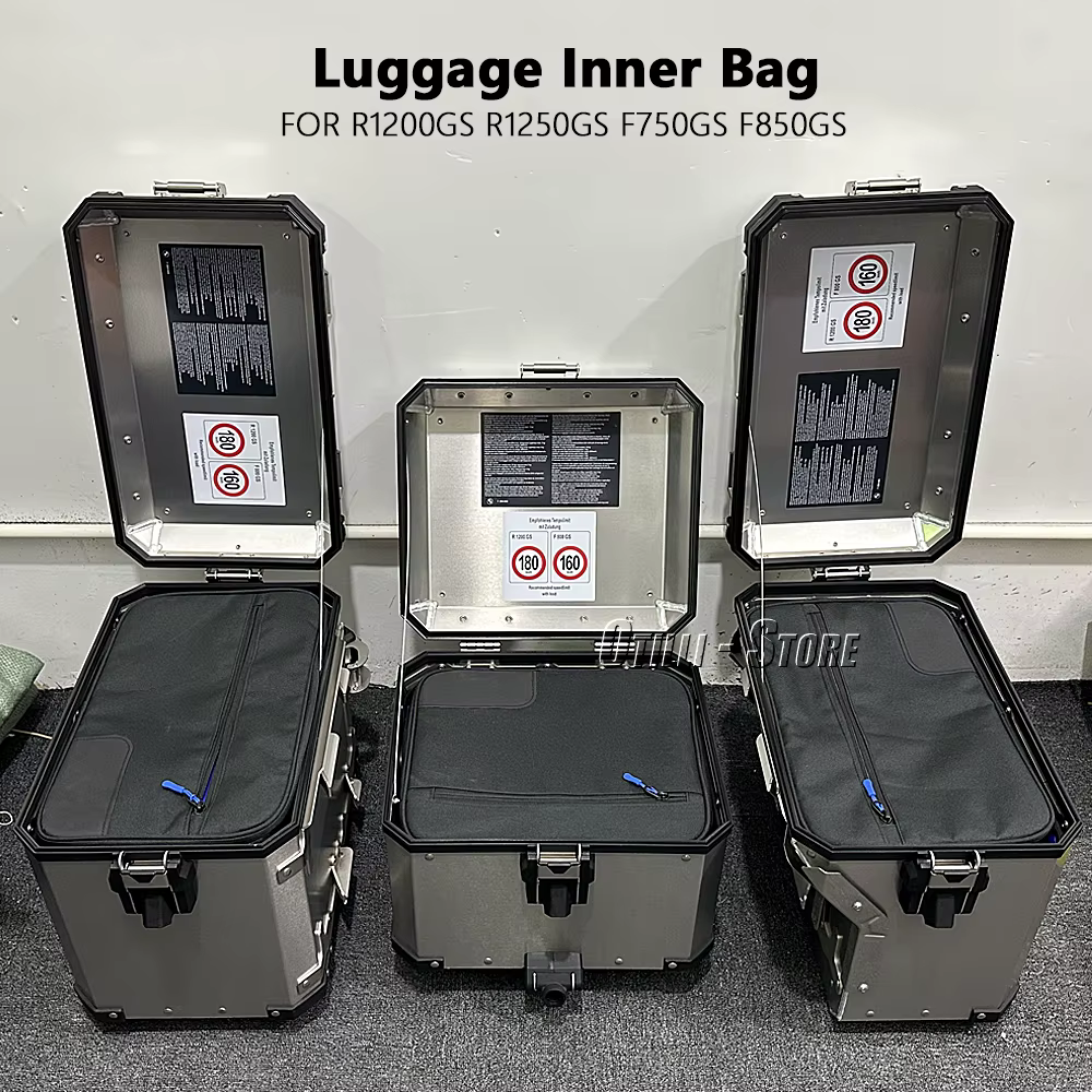 Nouveau sac à bagages de moto sacs intérieurs noirs sac latéral supérieur bleu pour BMW R1250GS R1200GS ADV F800GS F850GS F750GS