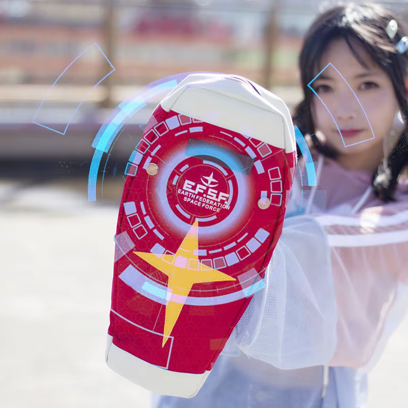 Brdwn E.F.S.F unisexe RX-78-2 Cosplay sac à bandoulière en polyester sac de poitrine