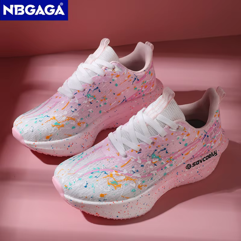 Chaussures de marche pour femmes, baskets légères et respirantes, chaussures de course athlétiques antidérapantes pour l'extérieur, décontractées et confortables