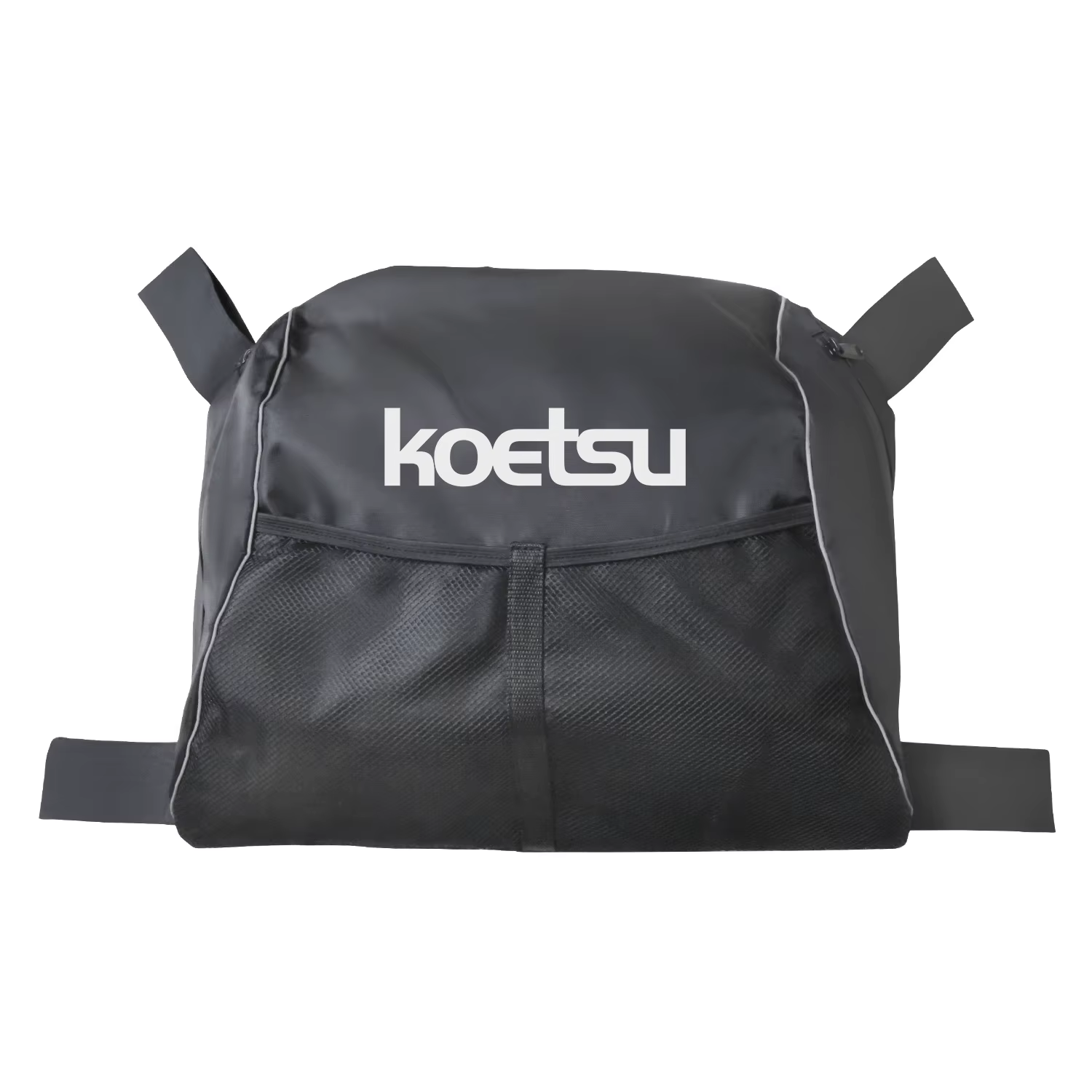 Sac de rangement pour dossier de siège de kayak avec sangles, sac de protection pour accessoires avec pochette en filet, sac pour chaise de kayak pour l'extérieur