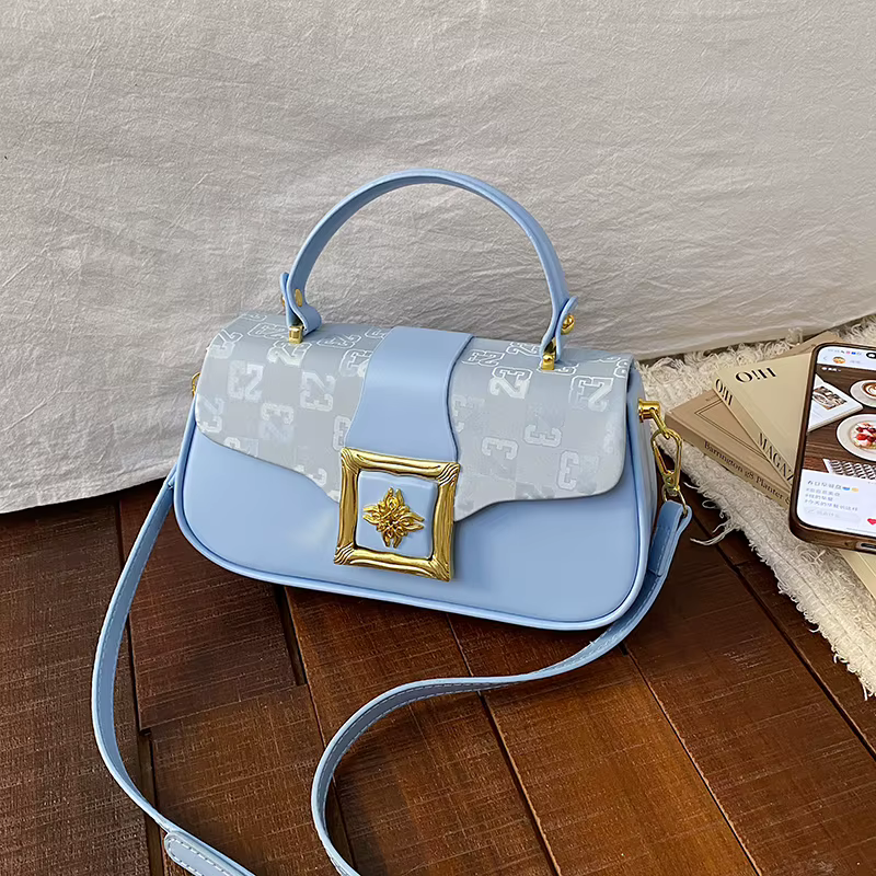 Sac à main en cuir Pu argenté pour femmes, petit sac à bandoulière carré à la mode, pochette de soirée de luxe dorée, fourre-tout de voyage