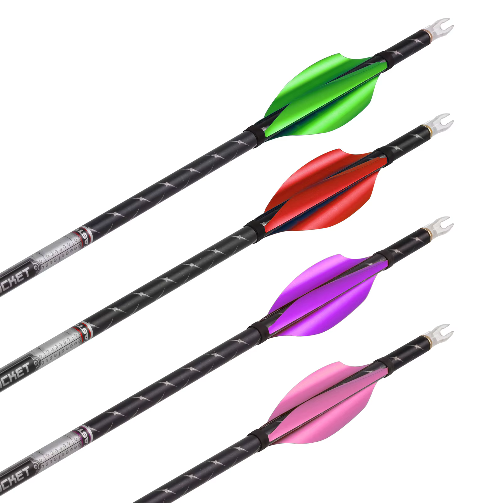 Bicaster Spin Vanes 3 pouces LH/RH Arrow Vanes Fletches - 60 pièces