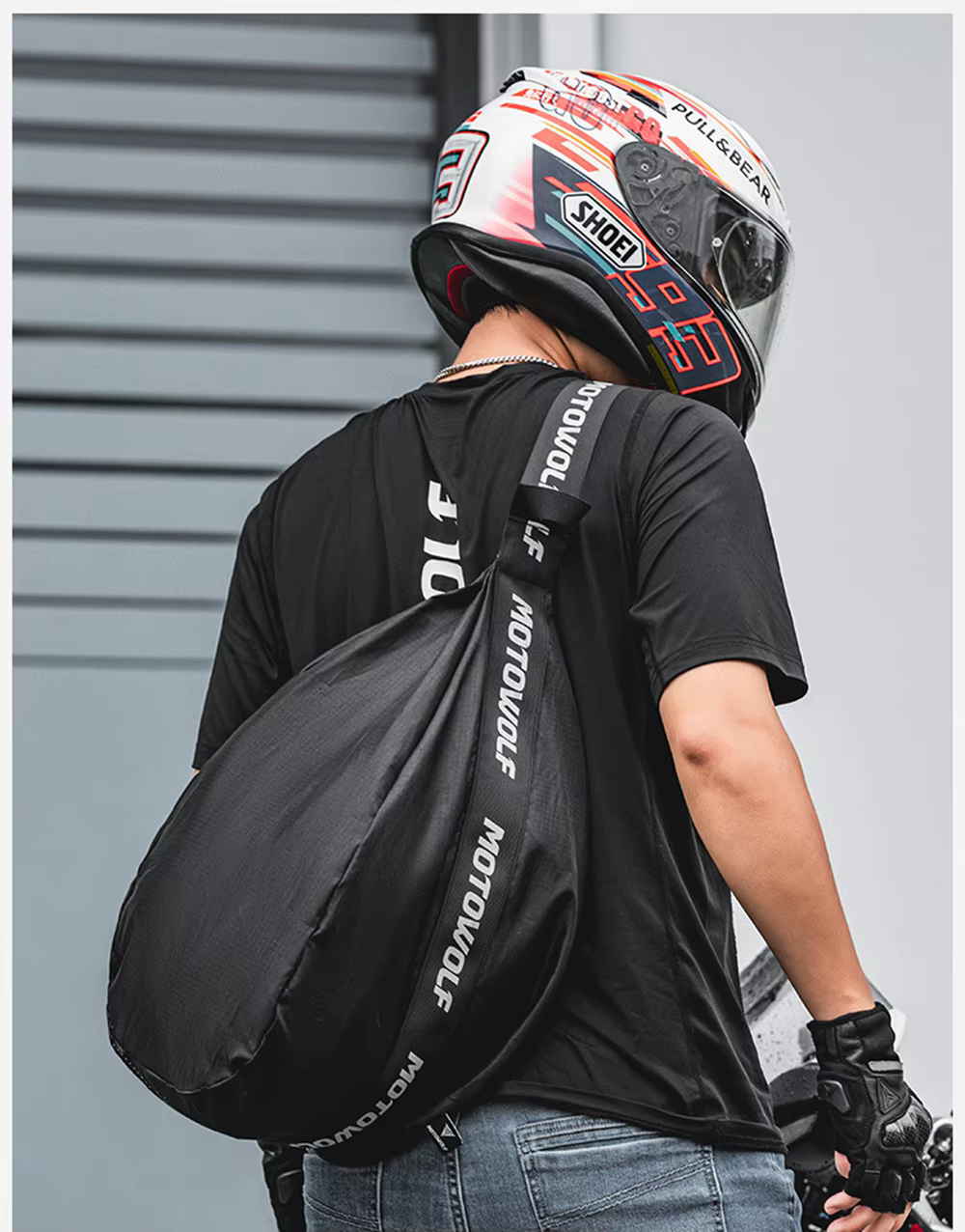 Sacs de casque de Moto pour hommes et femmes, sacs de voyage réfléchissants de grande capacité, sac à dos pour casque de Moto, accessoires