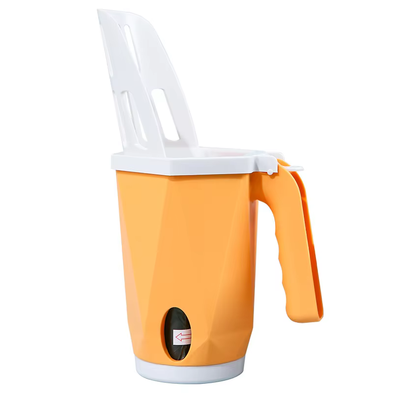 Pelle à litière pour chat avec sac à crottes intégré de grande capacité, outil de nettoyage pour boîte de toilette, fournitures pour animaux de compagnie