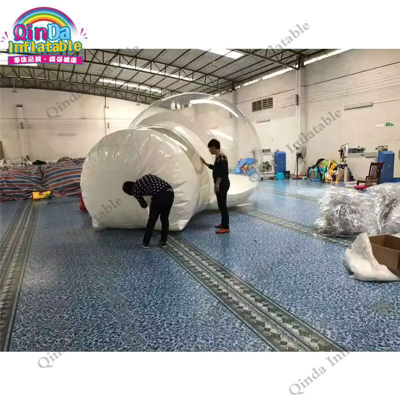 Camping Igloo gonflable tente transparente