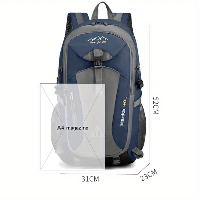 Nouveau 40L sac de randonnée en plein air sac à bandoulière pour hommes et femmes sac de sport sac à dos de voyage de loisirs grande capacité