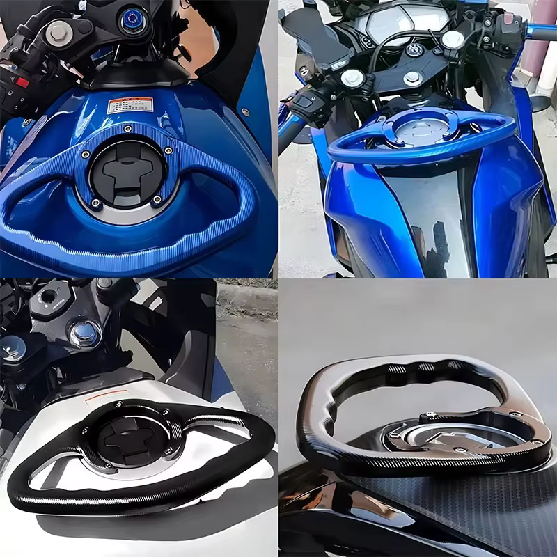 Pour YAMAHA MT07 MT-07 MT 07 toutes années accessoires de moto poignées avant de passager réservoir accoudoir barre d'appui poignée poignée