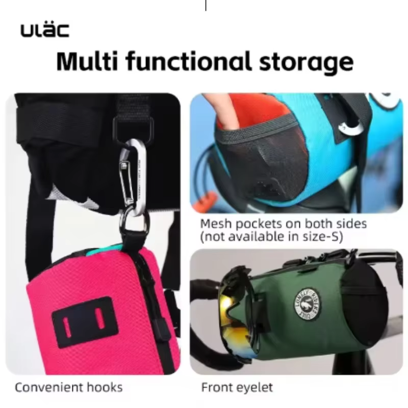 Sac de guidon de vélo PB5 ULAC | Équipement de cyclisme essentiel pour les cyclistes de montagne et de route