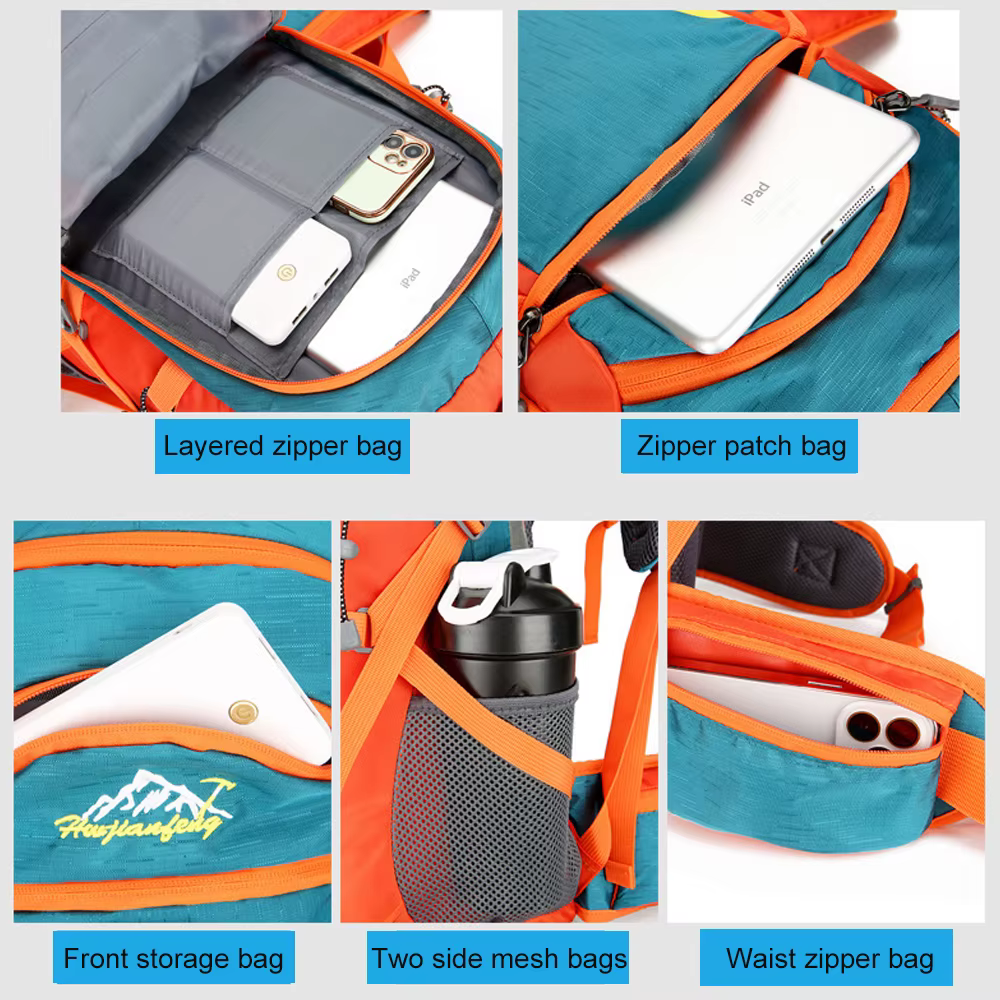 40L randonnée sac à dos léger Sports de plein air courte Distance voyage sac à dos Camping essentiels sac hommes femmes aventure sac