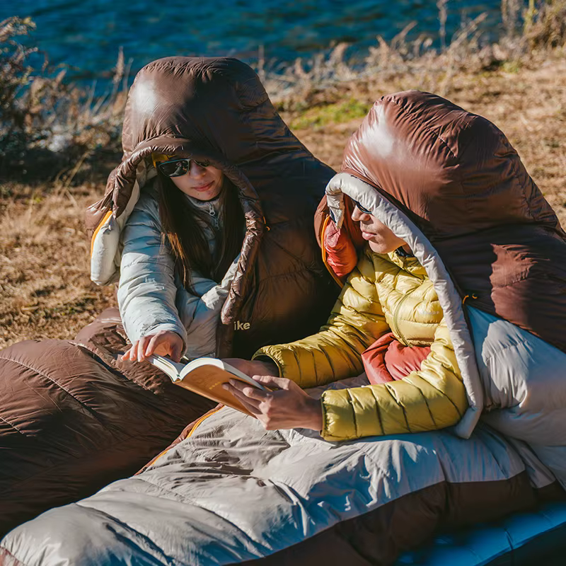 Naturehike Snowbird Camping canard vers le bas sac de couchage adulte momie