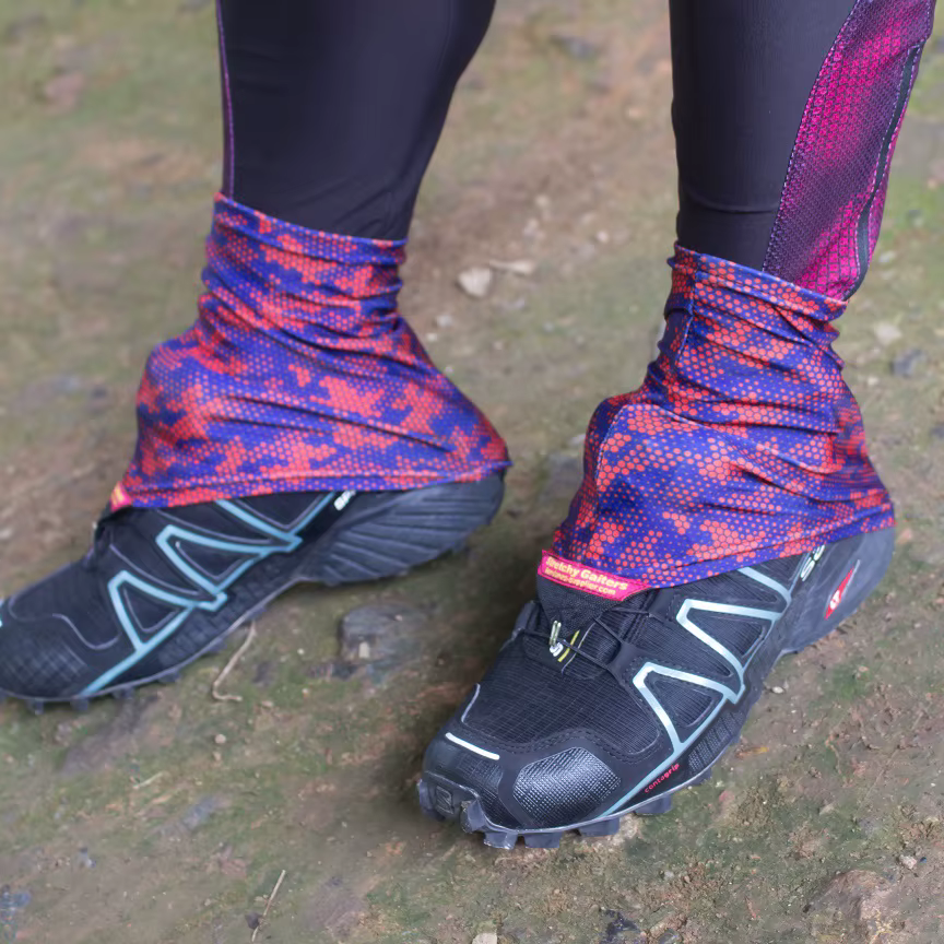 Guêtres de course pour garder les débris hors de vos chaussures