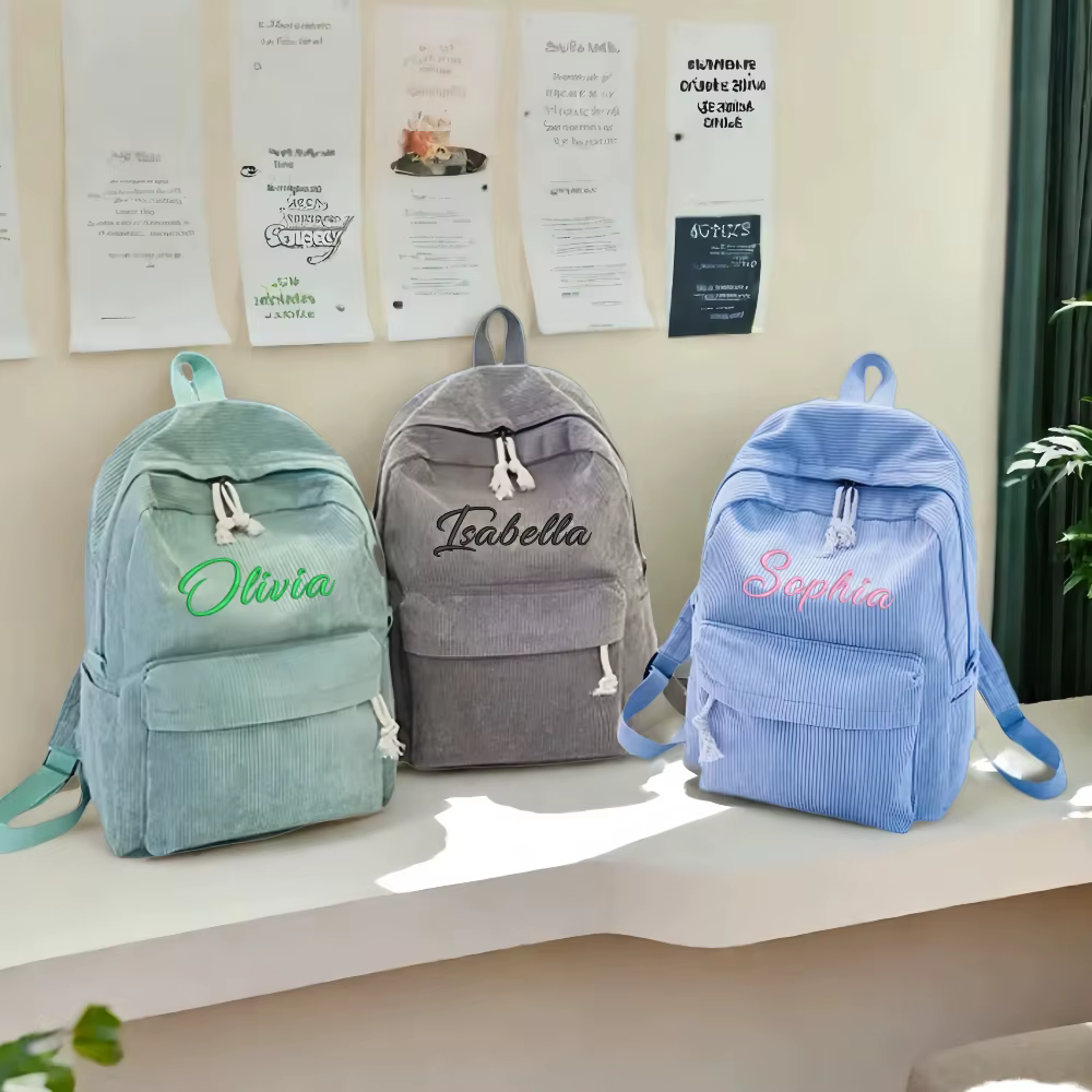 Sacs à dos personnalisés pour l'école et les enfants, sacs à dos pour filles avec nom personnalisé, sac d'école personnalisé pour enfants