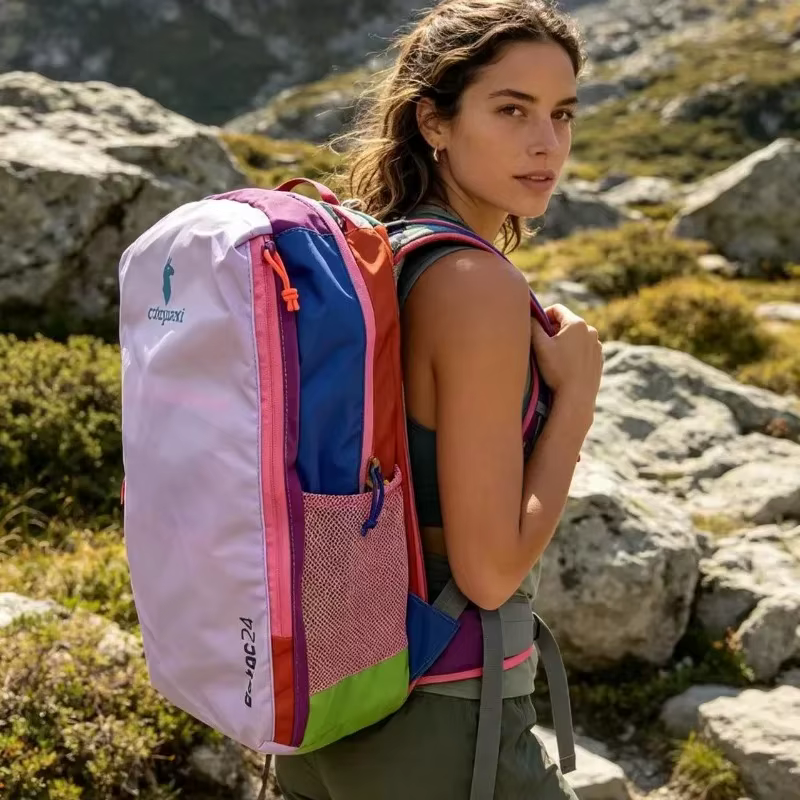 Nouveau sac à dos de randonnée 2026, grande capacité 24L, style tendance pour l'extérieur, léger et amusant, look design